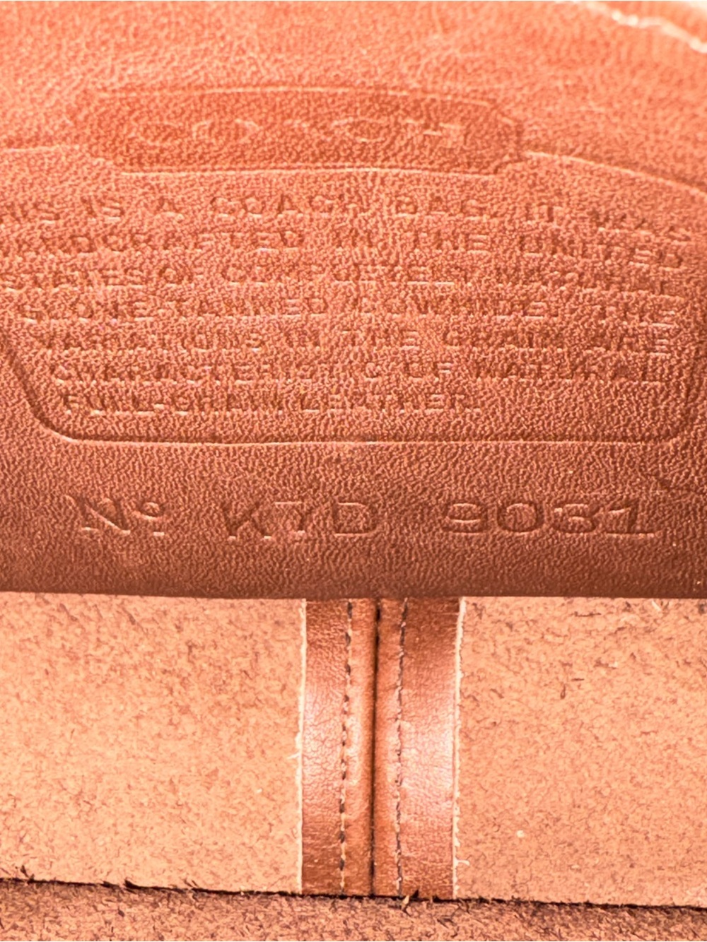 1997 Vintage Coach Wendie Zip (9031) - Picture 14 of 16